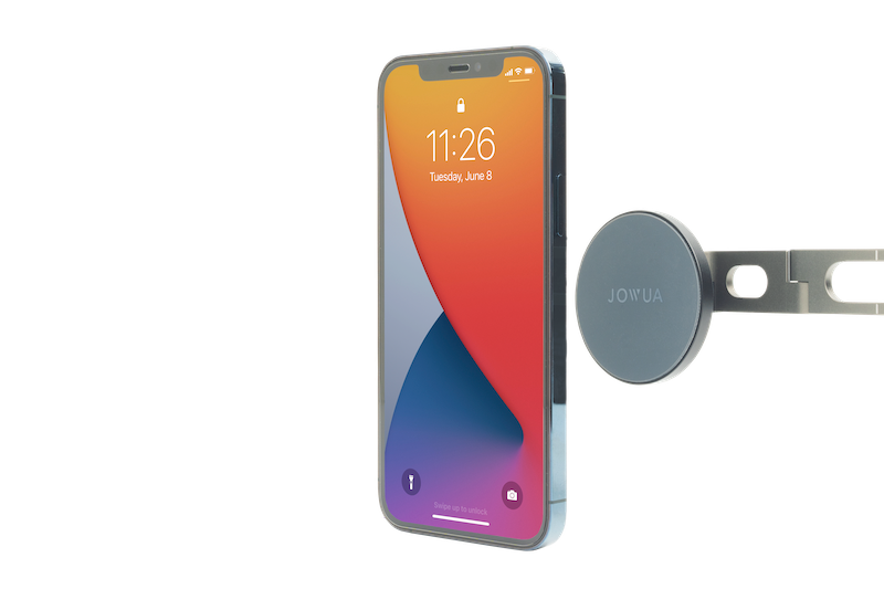 Jowua Invisible Foldaway Car Mount with MagSafe Charger Wireless Charging